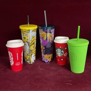 Starbucks tumblers and coffee mugs lots. Brand new. Never been used. Offers!